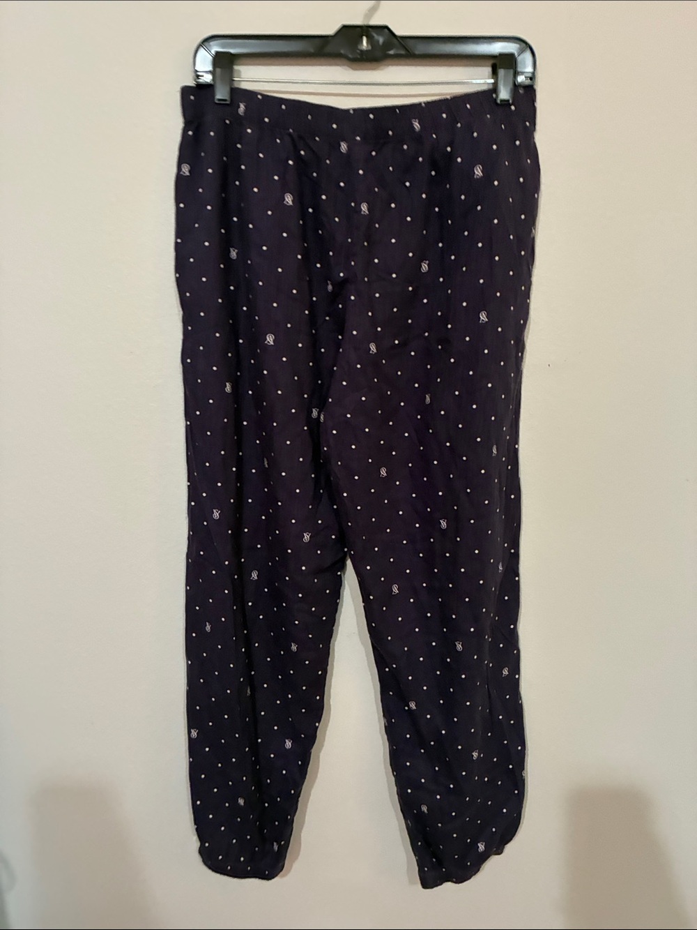 Victoria's Secret Navy Blue Polka Dot Pajama Pants - Picture 8 of 8